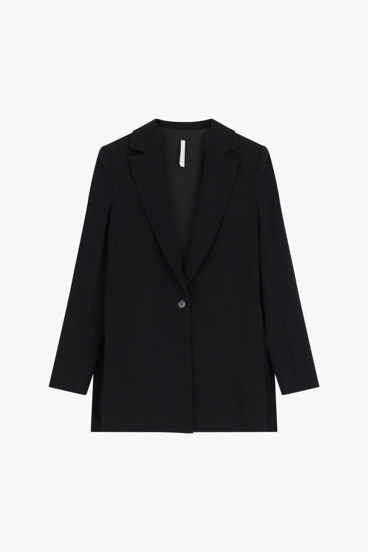 Blazer monopetto a taglio lungo