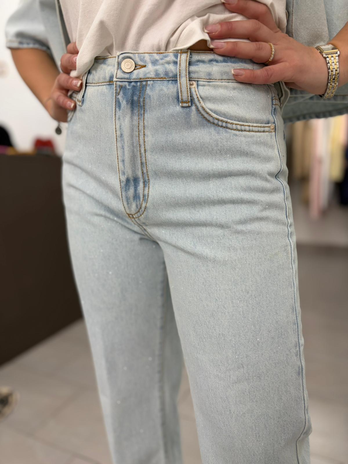 Jeans Vicolo effetto lurex