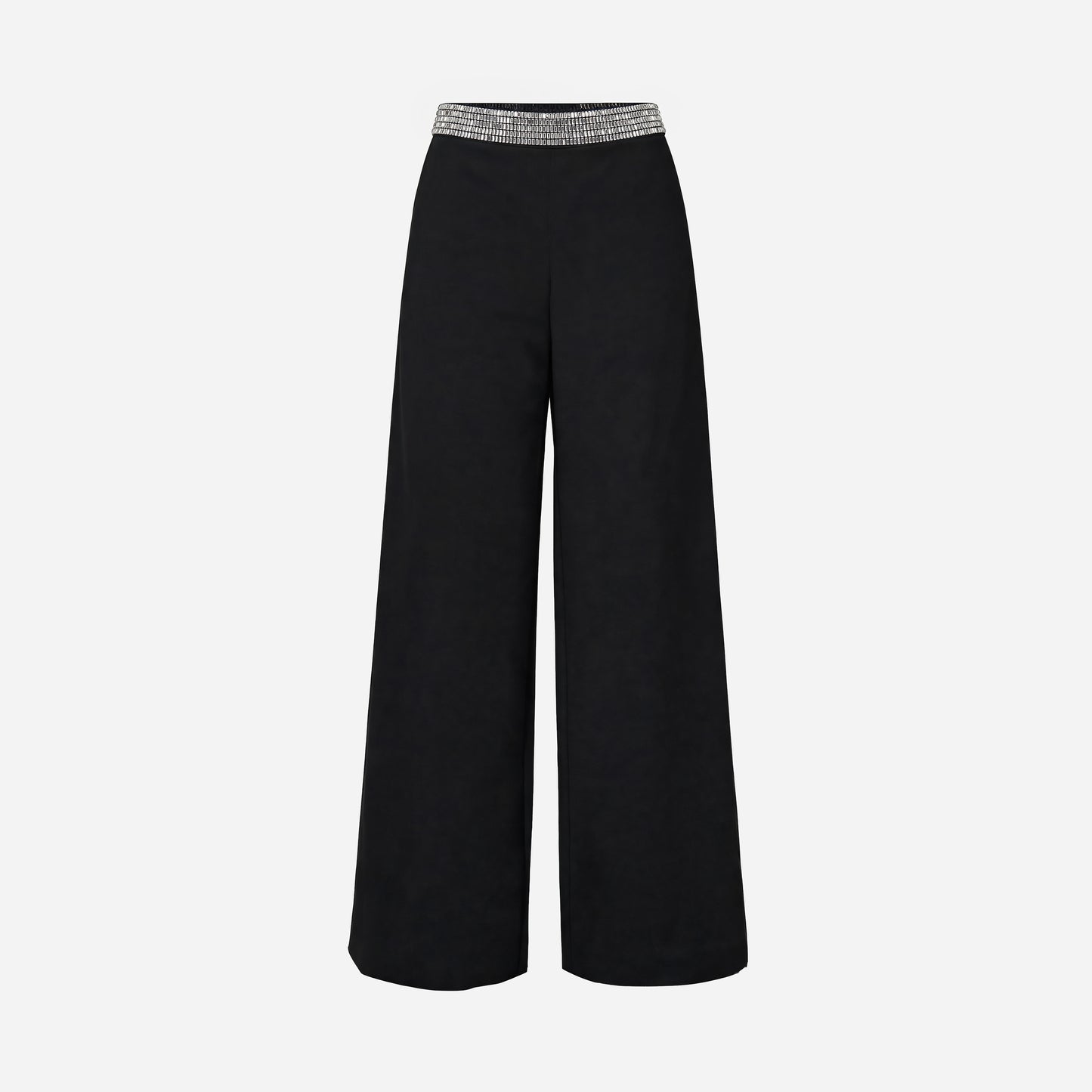Pantalone nero a palazzo Silence