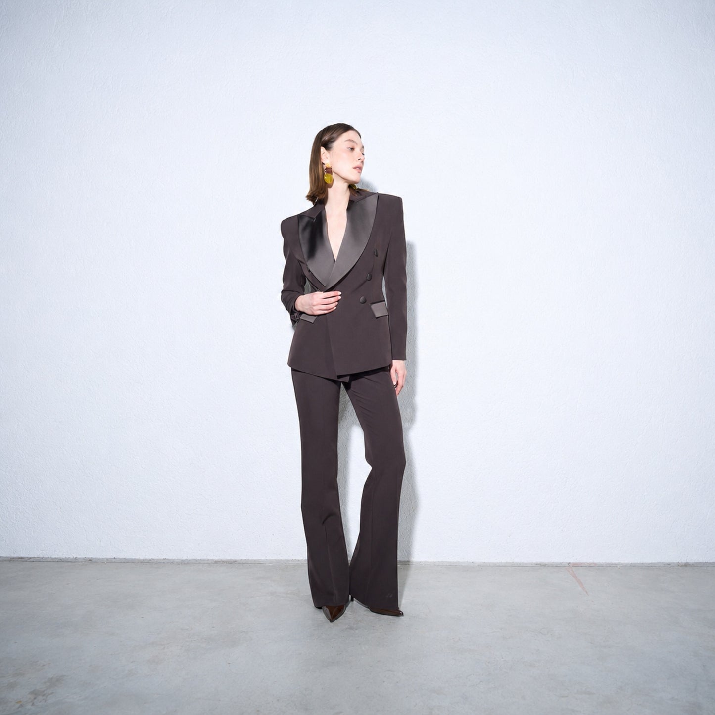 Blazer doppio petto marrone