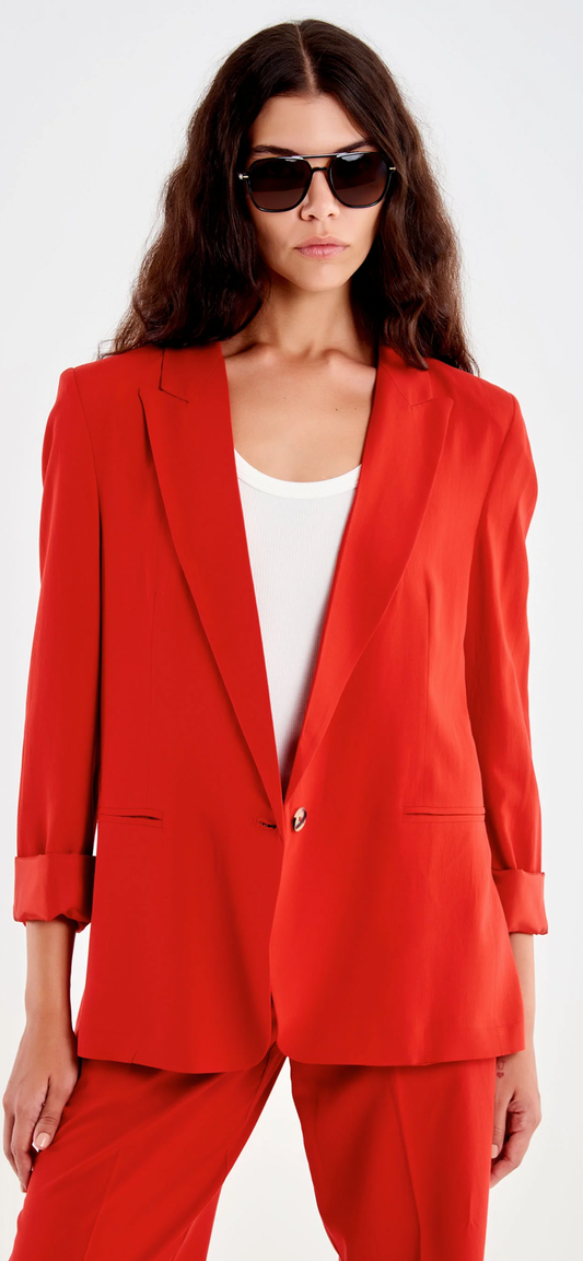 Blazer in Viscosa Lino Vicolo