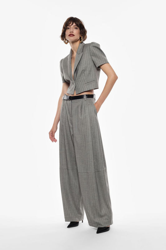 PANTALONI BALLOON CON CINTURA