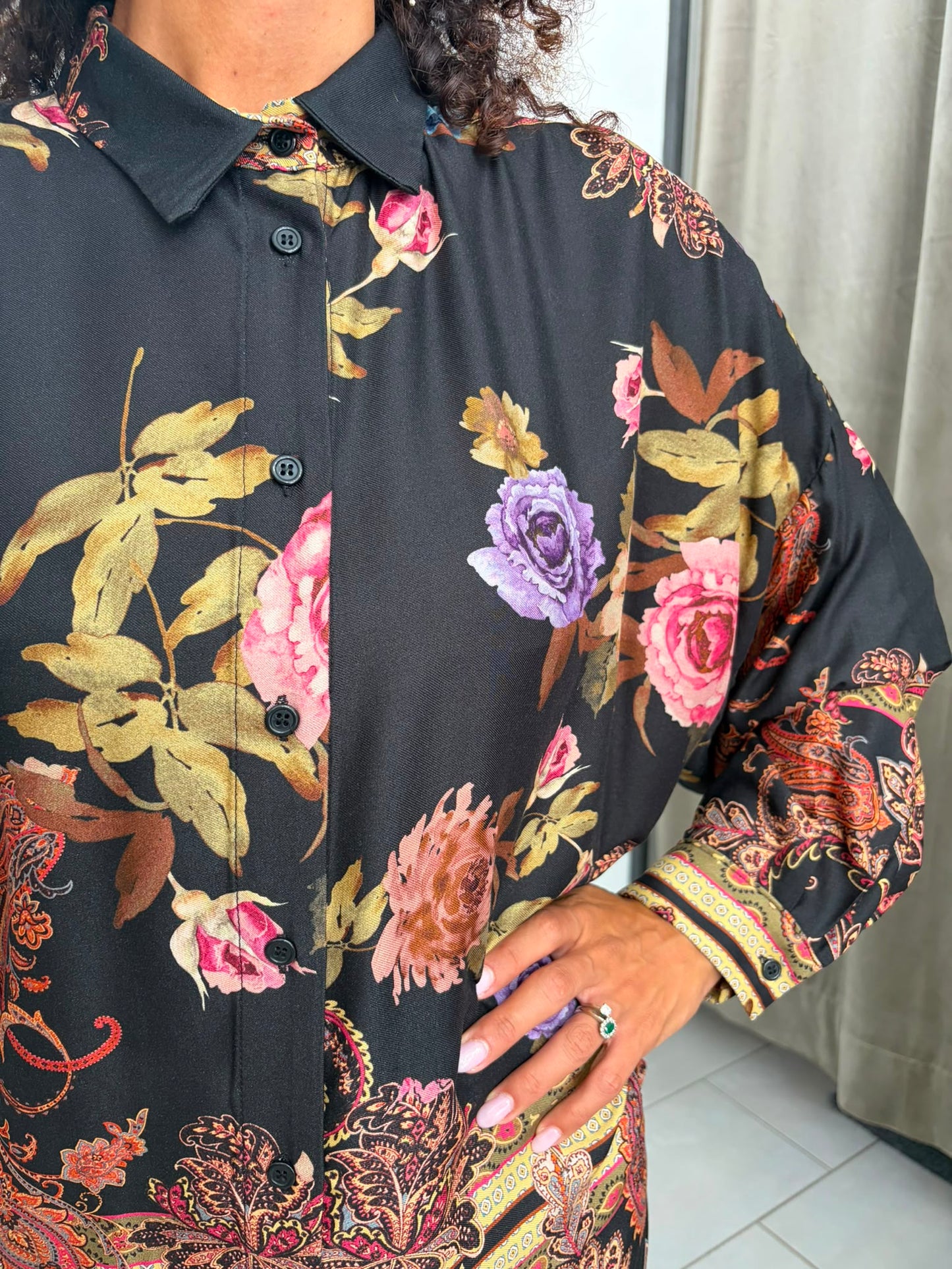 Camicia in fantasia Dixie